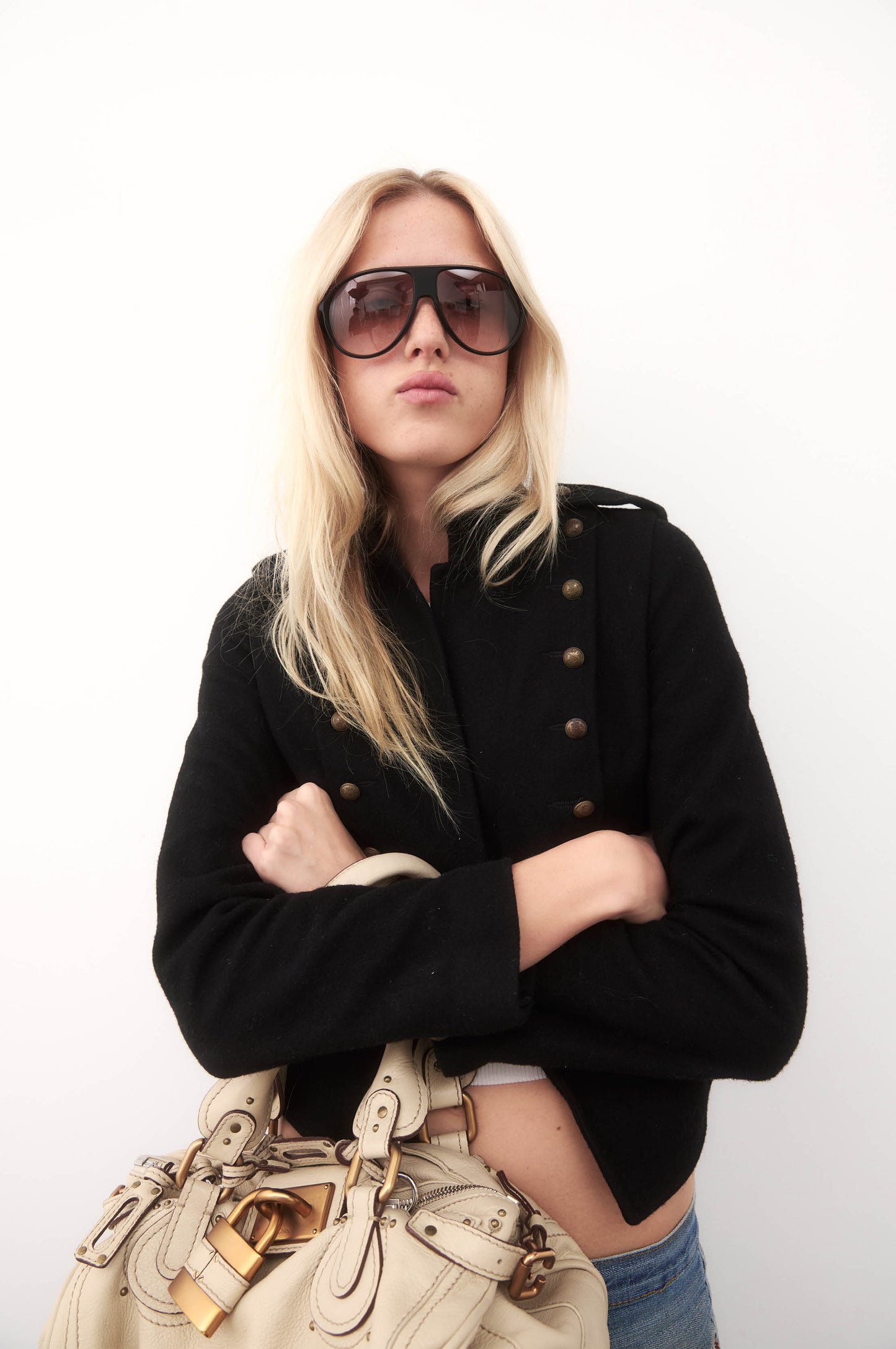 Bella | Black & Taupe