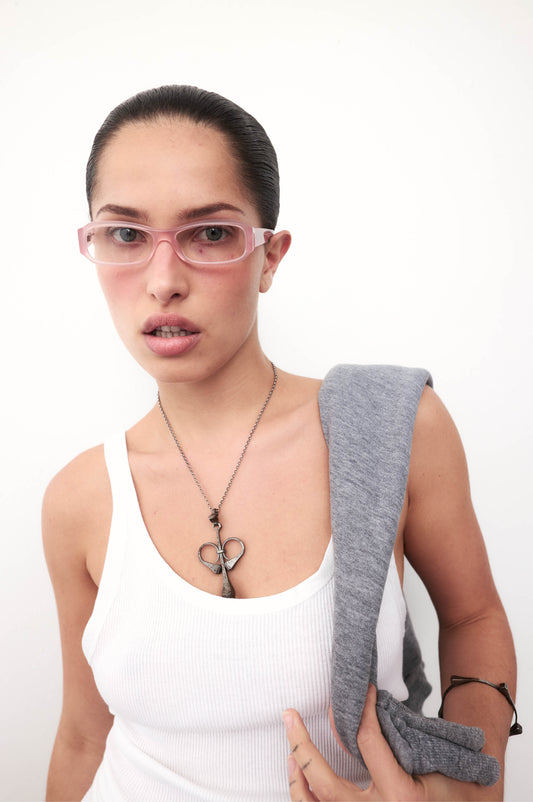 Alba | Baby Pink & Clear