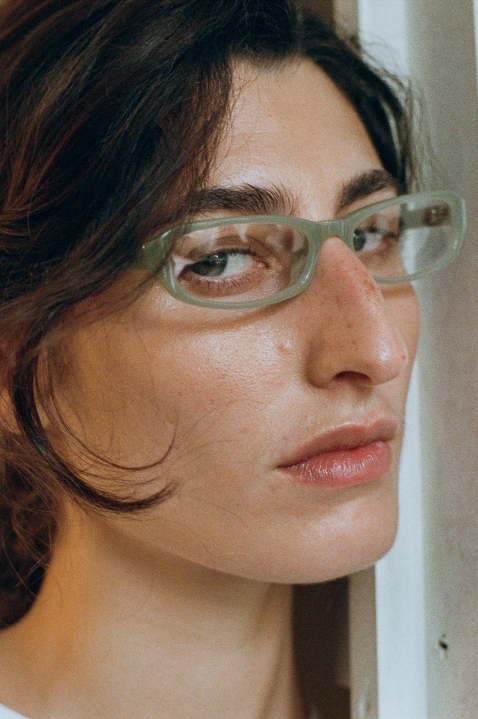 Iris | Khaki & Clear